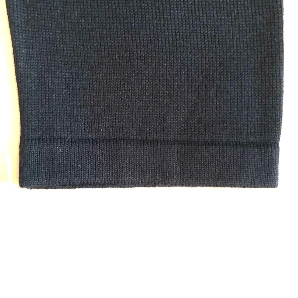 Armani Collezioni Cotton Knit Long Sleeve Polo - Picture 4 of 6